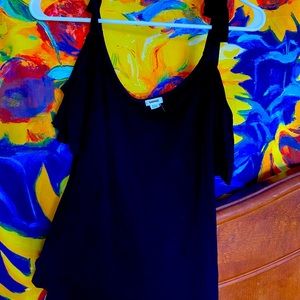 black off the shoulder